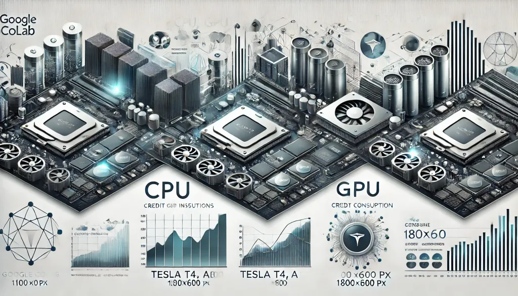 Google Colab compute units consumption comparison 2024